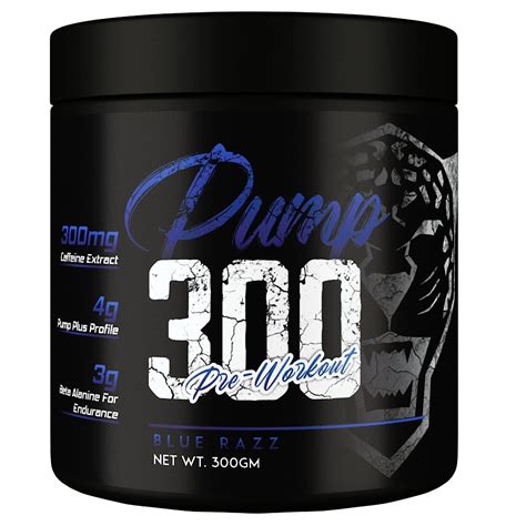 Muscle Asylum Pump 300 Pre Workout Supplement for Men with 300mg ...