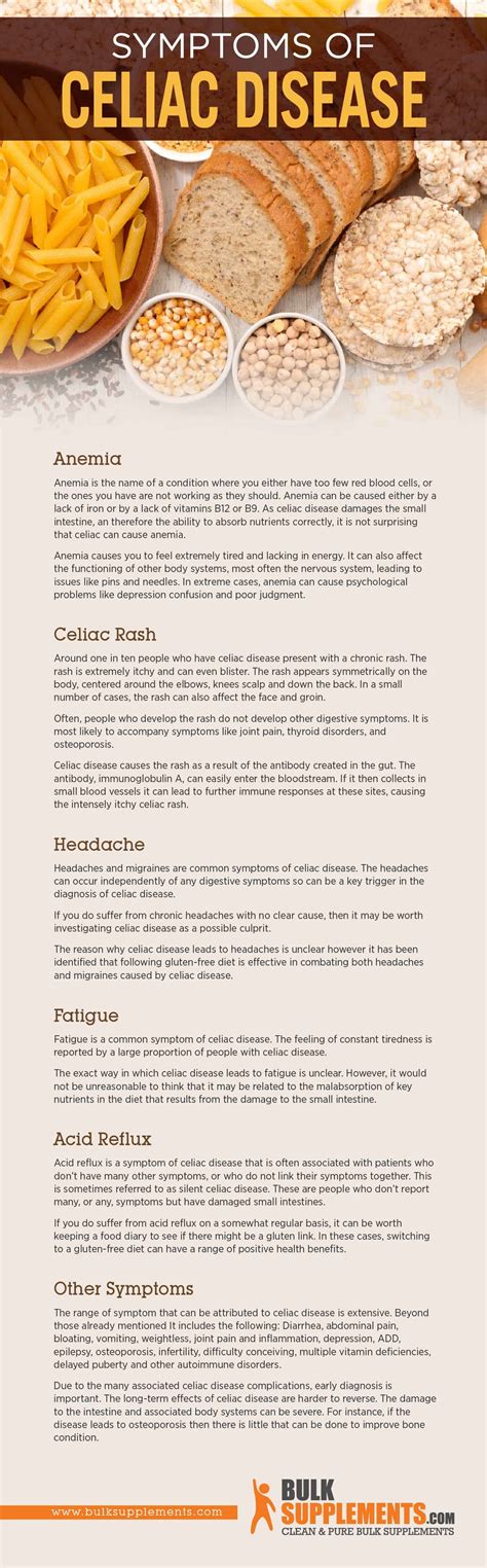 Celiac Disease Causes, Symptoms & Treatment