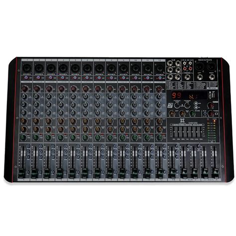 Xtreme Acoustics XAM1202 12-Channel Mixer Professional Audio Mixing ...