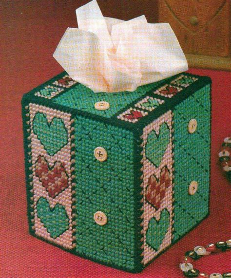 Image result for Plastic Canvas Tissue Box Patterns