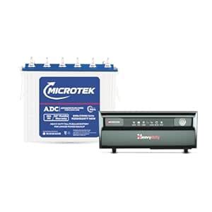 Microtek Inverter with Battery Combo for Home, Office & Shops | Heavy ...