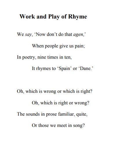 30+ Rhyme Examples to Download