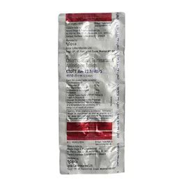 CTD-T AM 12.5/40/5 Table | Uses, Side Effects, Price | Apollo Pharmacy