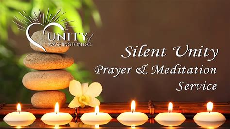 Silent Unity Prayer & Meditation Service - February 7, 2024 - 7pm (ET ...