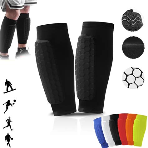 Soccer Shin Guards, Shin Guard Sleeves for Youth Adult, Lightweight ...