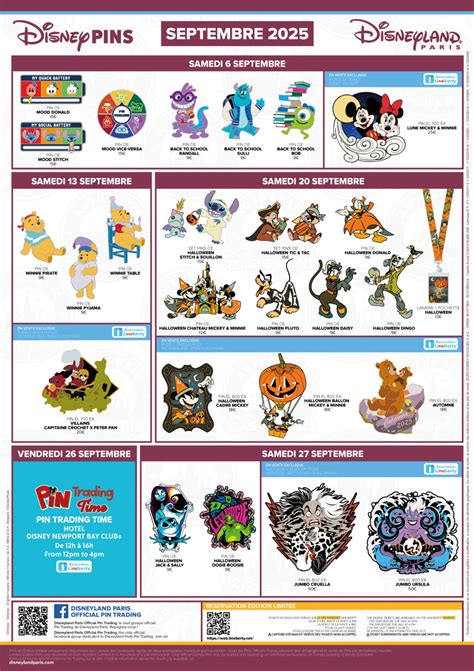 Disneyland Paris September 2025 Pins | Disney Mouseketeer