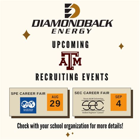 #diamondbackenergy #aggies #internships #careerfair | Diamondback Energy