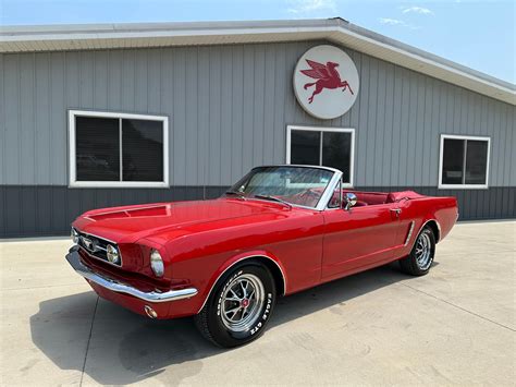 1965 Ford Mustang Convertible Red