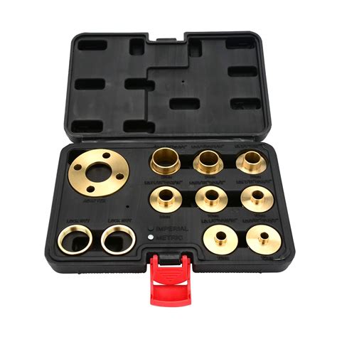 Buy Shoze 10PCS Brass Template Guide Kit Brass Router Boot Kits Solid ...
