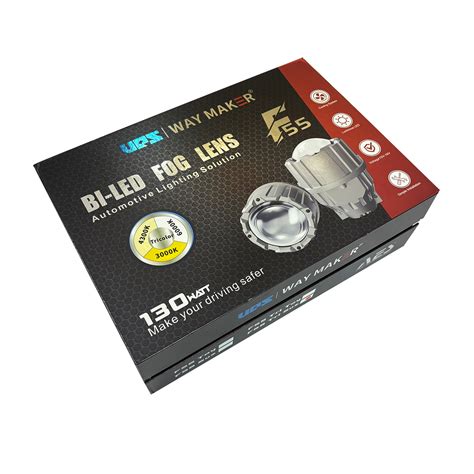 AES UPS WAY MAKER F55 130W BI-LED Fog Lamp Projector - Trio Color