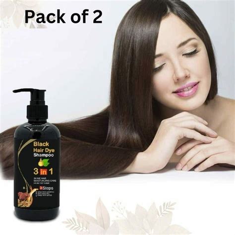 Black Hair Shampoo 100ML Each_pack Of 4 | The Savvy Sales