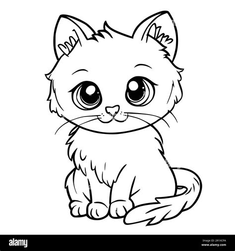 Kitty Coloring Book Free Printable Cat Coloring Page 5