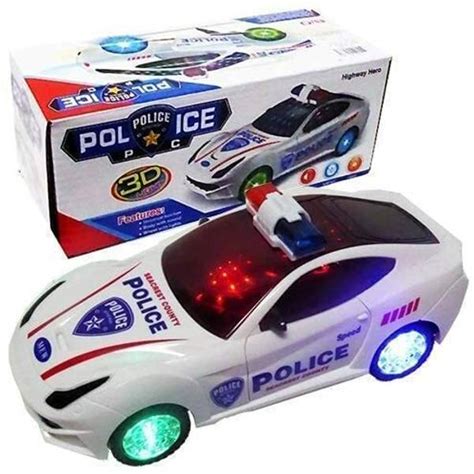 KAVANA Unbreakable Police Car Toys with Sound & Lights for Kids - Price ...