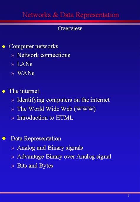 Image result for Network Data Representation Basics