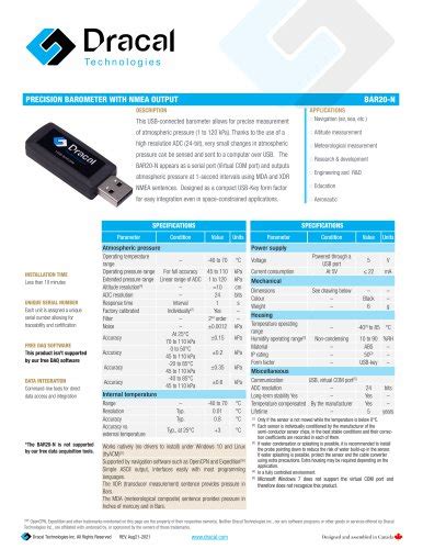 RTD300 - Dracal Technologies Inc. - PDF Catalogs | Technical ...