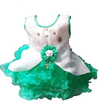 Buy Paras Pooja Garments Best Designer Baby Doll Frock Dress Daily ...