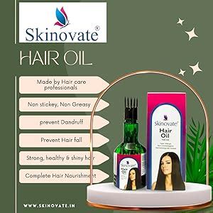 Buy Skinovate Hair Density Increase and Anti Hair Fall Oil | Use for ...