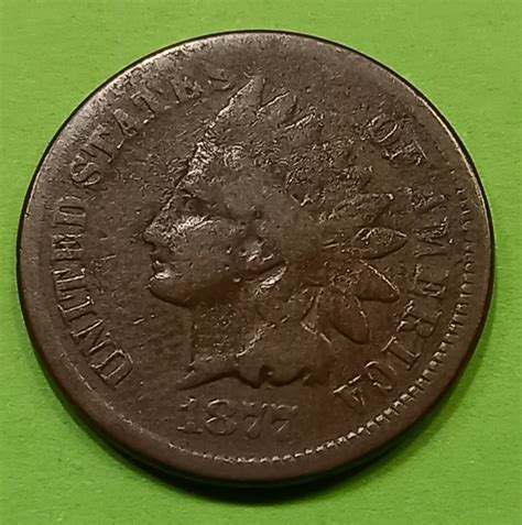 1877 Indian Head Cent