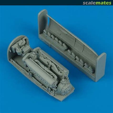 Curtiss P-40E Warhawk - Engine, Quickboost QB 48 195 - Marketplace