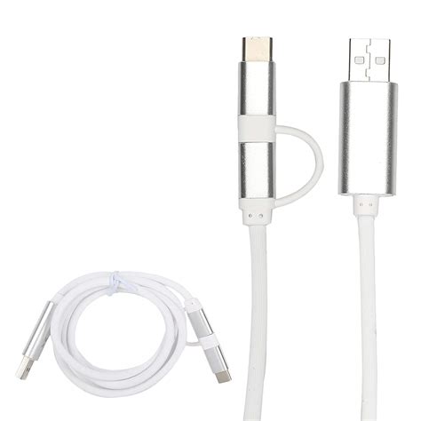 FUZO Snap Nylon 2.4 Fast Charging Micro USB Type C Sound Sensor Dancing ...