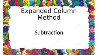 Image result for Expanded Column Method