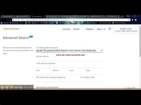 Image result for ScienceDirect Advanced Search