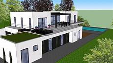 plan maison moderne 3d plans 3d maison contemporaine plan maison moderne 3d plans 3d maison contemporaine