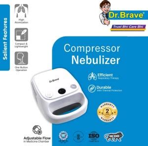 Dr.Brave (Piston) Compressor Complete Kit with Child and Adult Maks ...