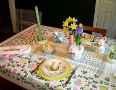 Image result for Easter Table Settings
