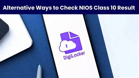 Alternative Ways to Check NIOS Class 10 Result 2025 Via SMS & Digi ...
