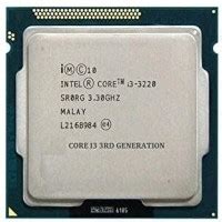 Intel 3220 core i3 3rd generation 3.3 GHz LGA 1155 Socket 4 Cores ...
