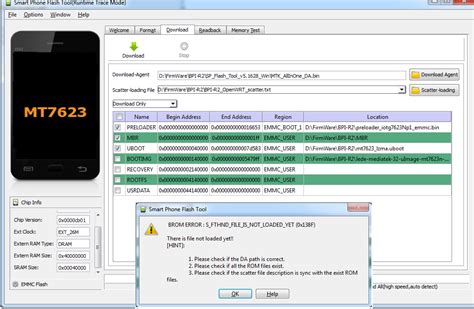 Image result for Fix SP Flash Tool Errors