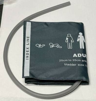 shelltek NIBP Cuff for adult for 25-35cm compatible for philips/mindray ...