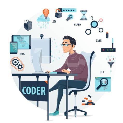 Image result for Computer Coding Vector Images