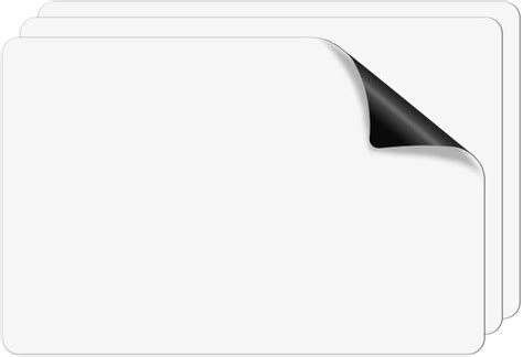 Flexible Vinyl Blank Magnetic Sign Sheets with Round India | Ubuy