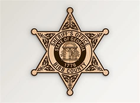 Bibb County Georgia Sheriffs Office Badge SVG Vector Files | Vector911