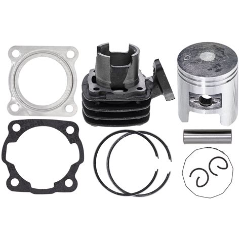 Niche 50cc Spree Cylinder Piston Gasket Top End Kit India | Ubuy