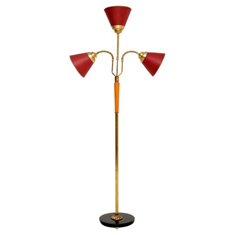 1970s Vintage Brass Floor Lamp For Sale at 1stDibs