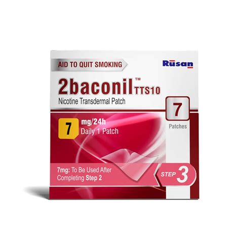 Buy NICOTEX NICOTINE PATCH 7MG (7 PATCHES)|HELPS QUIT SMOKING| Online ...