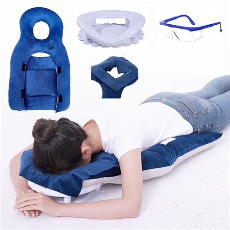 Buy thickvalley Reversible Face Down Pillow After Eye Surgery, for Use by Vitrectomy, Macular ...