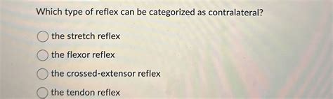 Image result for Contralateral Reflex Example