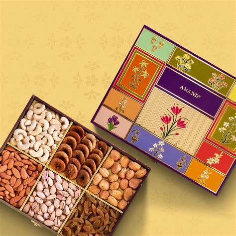 TRAVANCORE Dry Fruits Wooden Box