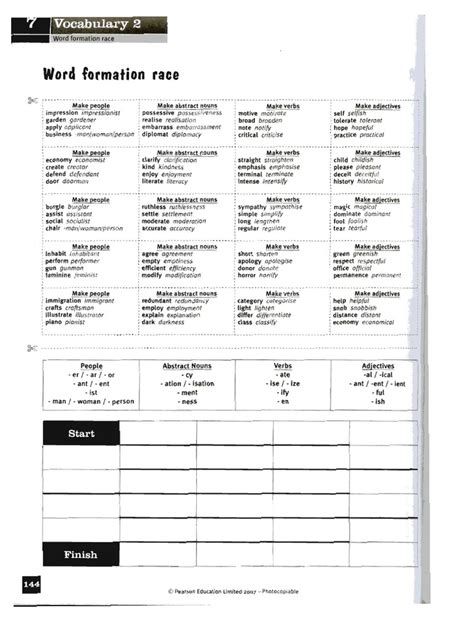 Word Formation Practice 的图像结果