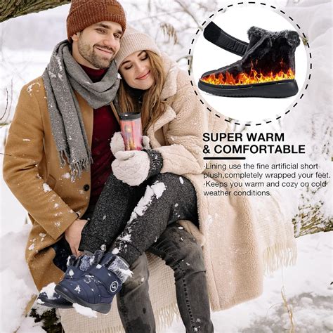 Aomigoct Women Winter Snow Boots: Fur Lined Warm India | Ubuy