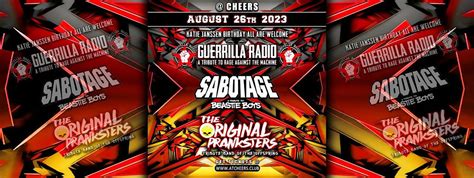 Offspring / Beastie Boys / Rage against The Machine Tribute, @ Cheers ...