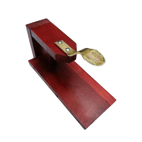 Buy Xillion Coconut Scraper Mahagony Wood with Fixed Iron Blade, Table ...