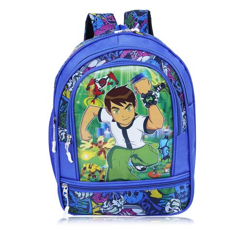 Buy Nyfee 3D Printed Ben-10 School Bag/Backpack for Boys and Girls with ...