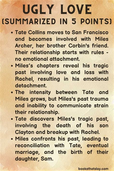 Ugly Love Summary, Review, Themes, Quotes and Characters