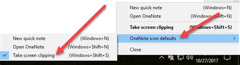 Image result for OneNote for Windows 10 Screen Clipping