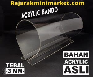 DISPLAY ACRYLIC – AKRILIK BANDO | RAK MINIMARKET TOKO DISPLAY ...
